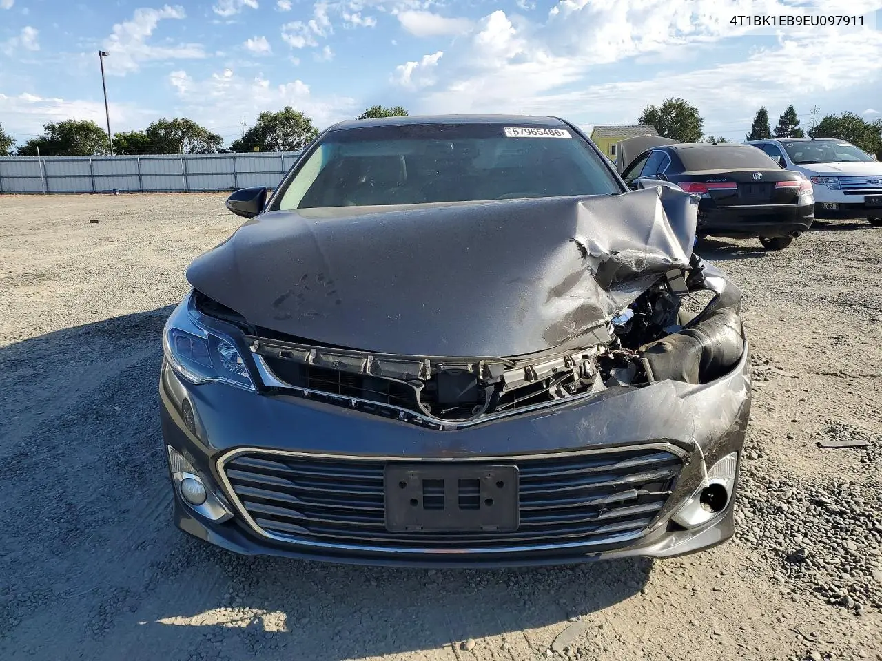 2014 Toyota Avalon Limited VIN: 4T1BK1EB9EU097911 Lot: 57965486