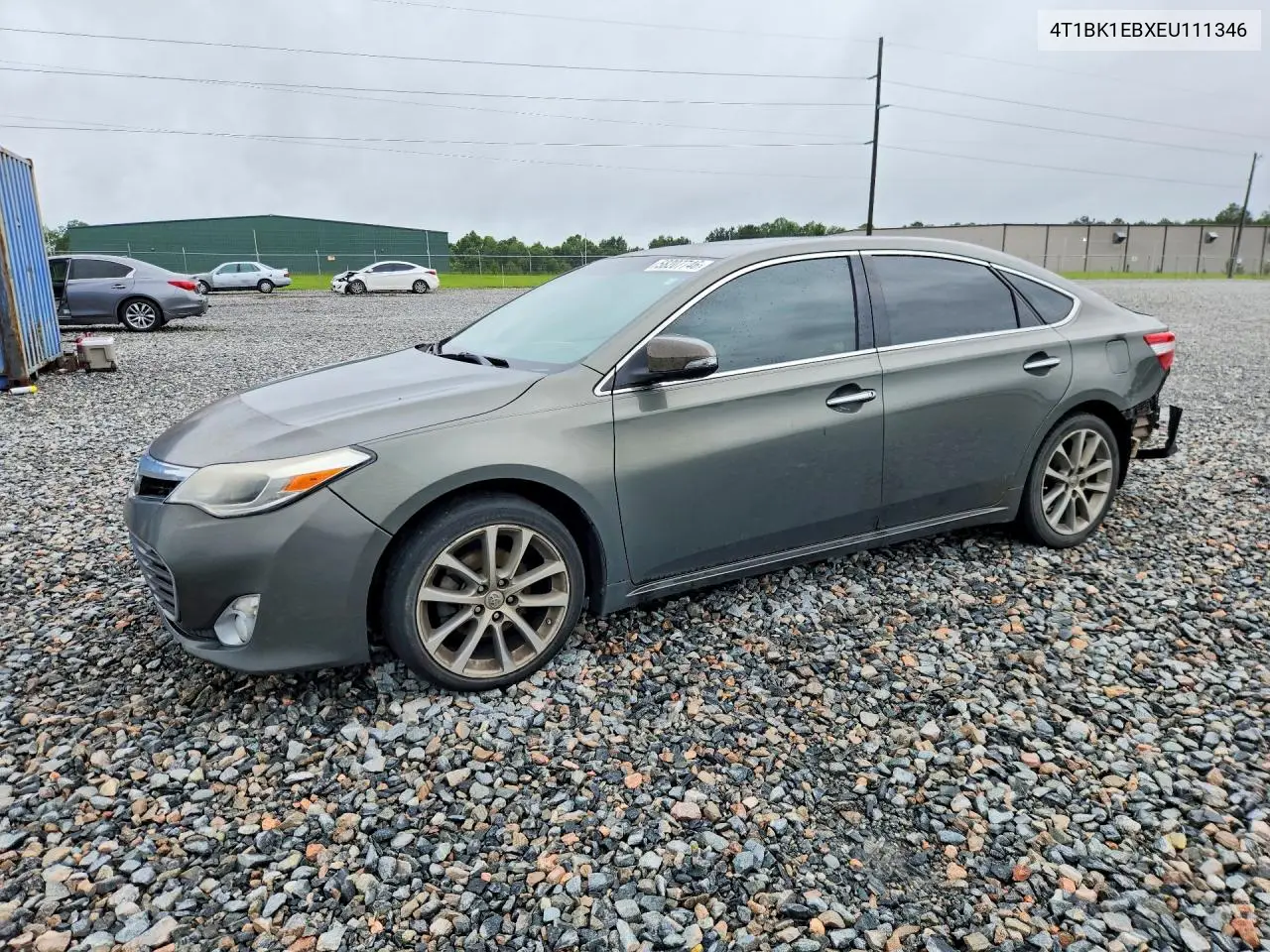 2014 Toyota Avalon Xle Touring VIN: 4T1BK1EBXEU111346 Lot: 58207746