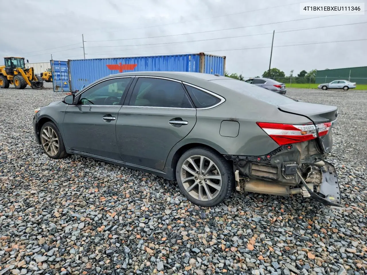 2014 Toyota Avalon Xle Touring VIN: 4T1BK1EBXEU111346 Lot: 58207746