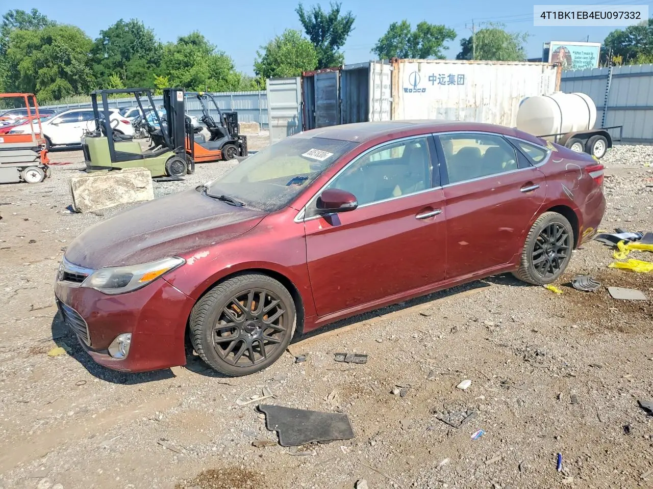 2014 Toyota Avalon Xle Touring VIN: 4T1BK1EB4EU097332 Lot: 60518306