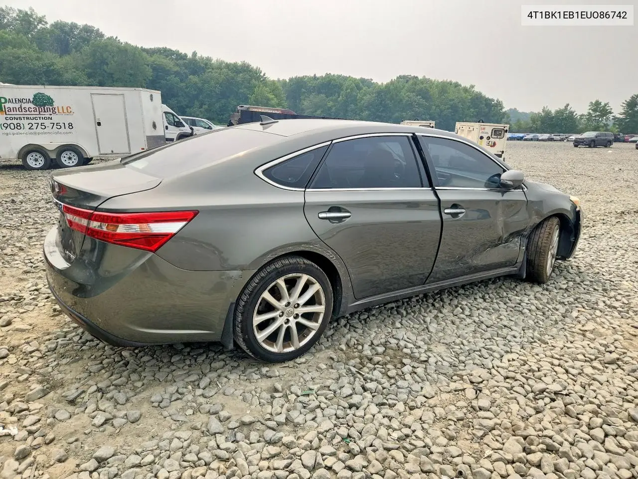 2014 Toyota Avalon Base VIN: 4T1BK1EB1EUO86742 Lot: 60898496