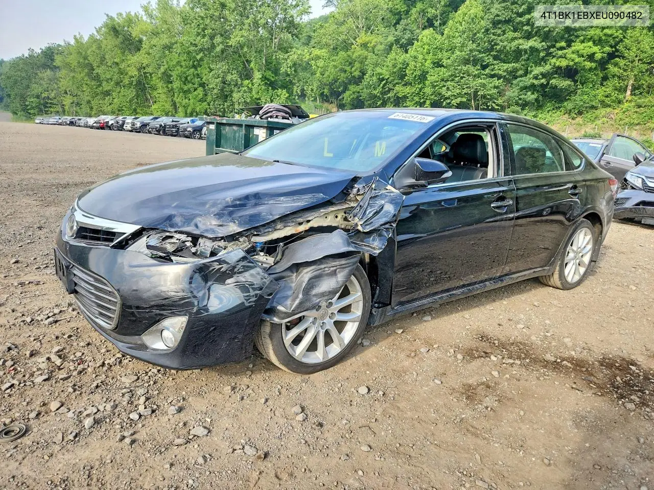 2014 Toyota Avalon VIN: 4T1BK1EBXEU090482 Lot: 61405116