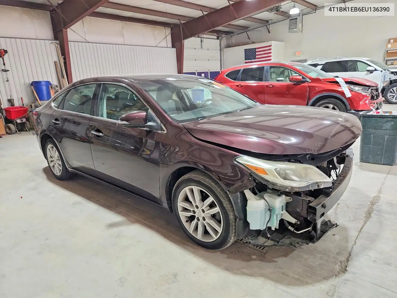 2014 Toyota Avalon Xle VIN: 4T1BK1EB6EU136390 Lot: 61678806