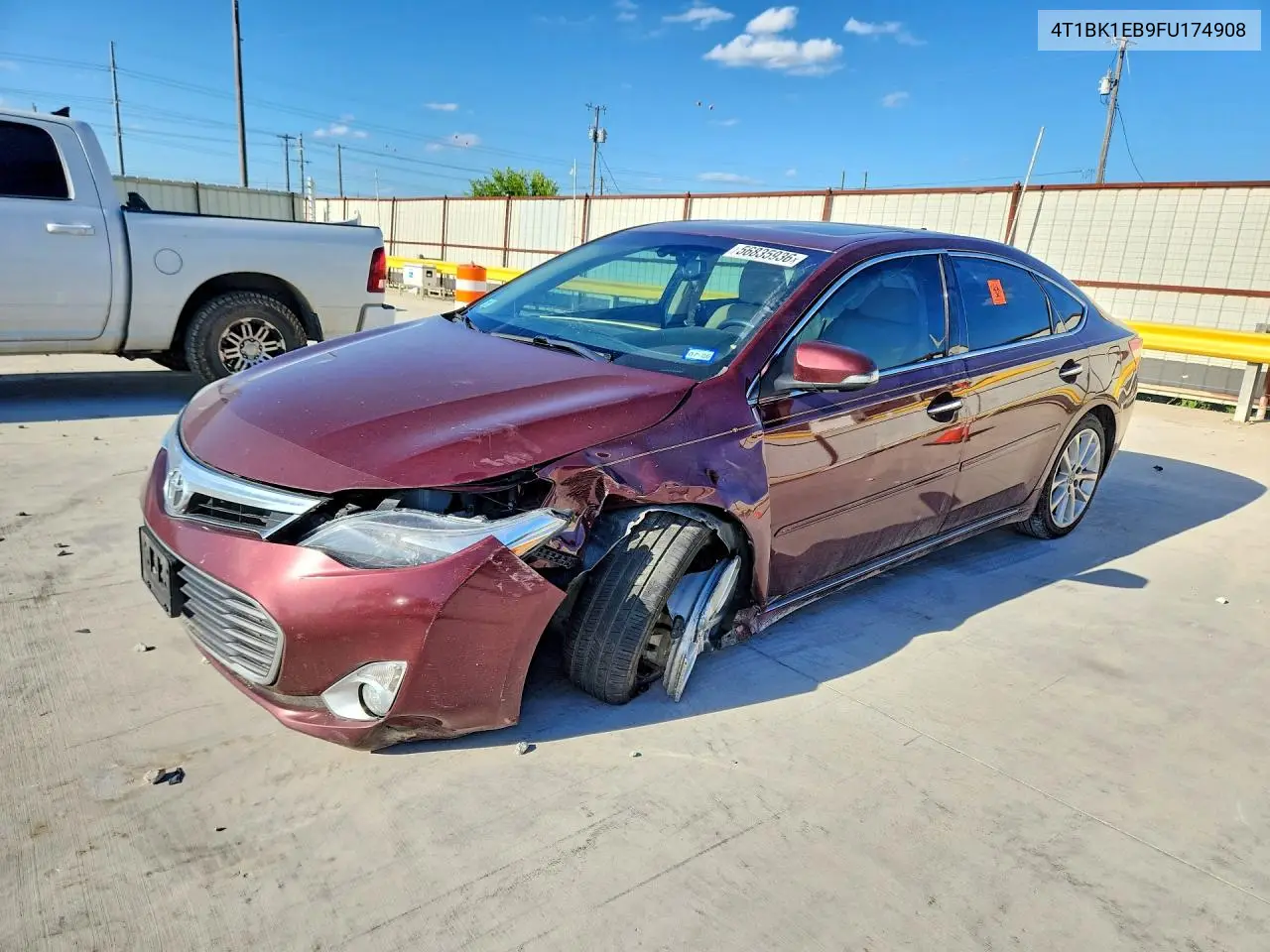 2015 Toyota Avalon Limited VIN: 4T1BK1EB9FU174908 Lot: 56835936