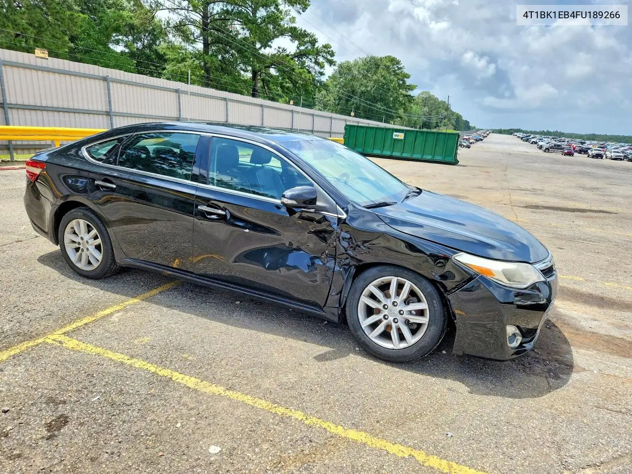 2015 Toyota Avalon Xle VIN: 4T1BK1EB4FU189266 Lot: 58298796