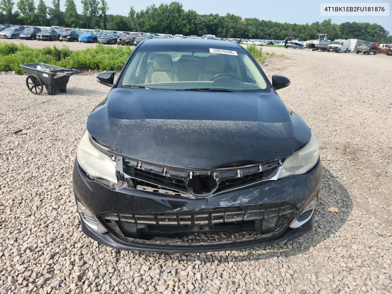 2015 Toyota Avalon Xle VIN: 4T1BK1EB2FU181876 Lot: 59670396