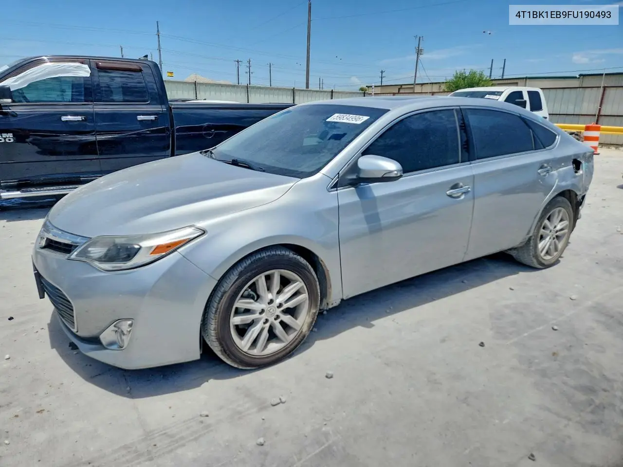 2015 Toyota Avalon Xle Premium VIN: 4T1BK1EB9FU190493 Lot: 59834996