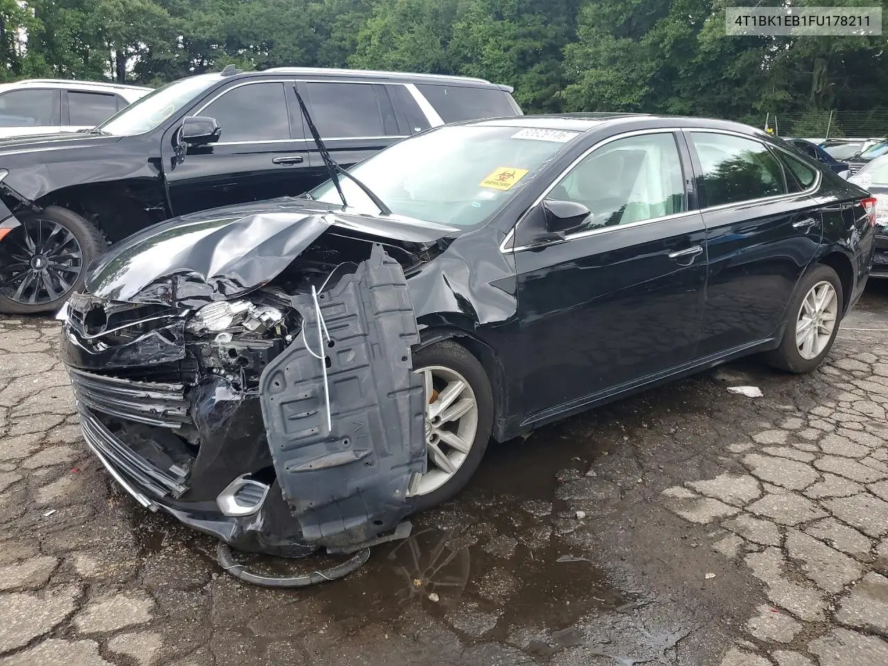 2015 Toyota Avalon Xle Premium VIN: 4T1BK1EB1FU178211 Lot: 60626146