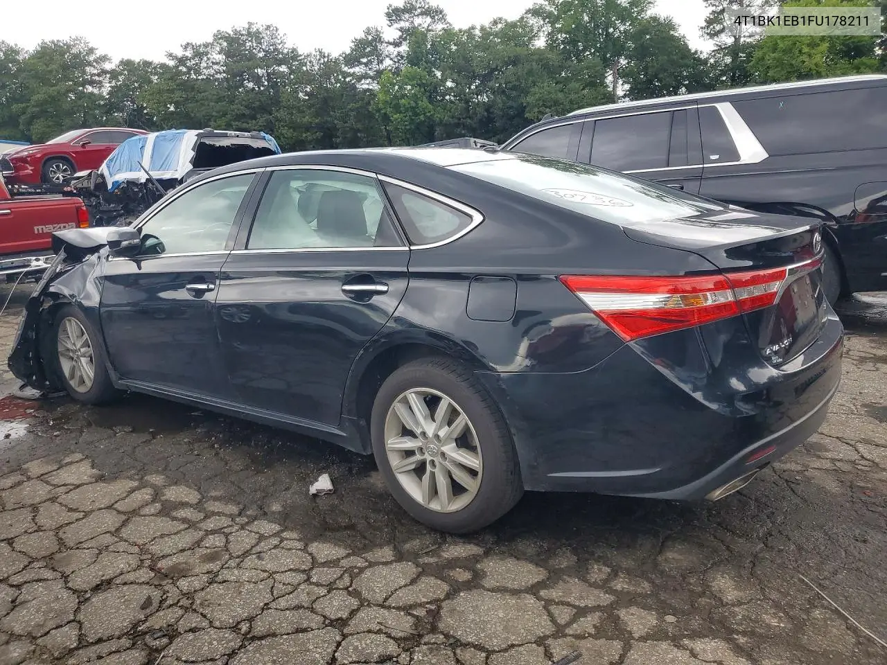 2015 Toyota Avalon Xle Premium VIN: 4T1BK1EB1FU178211 Lot: 60626146