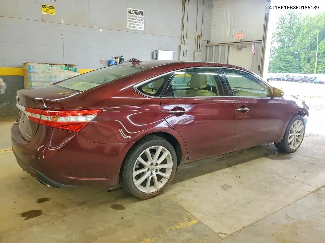 2015 Toyota Avalon Limited VIN: 4T1BK1EB8FU186189 Lot: 60662516