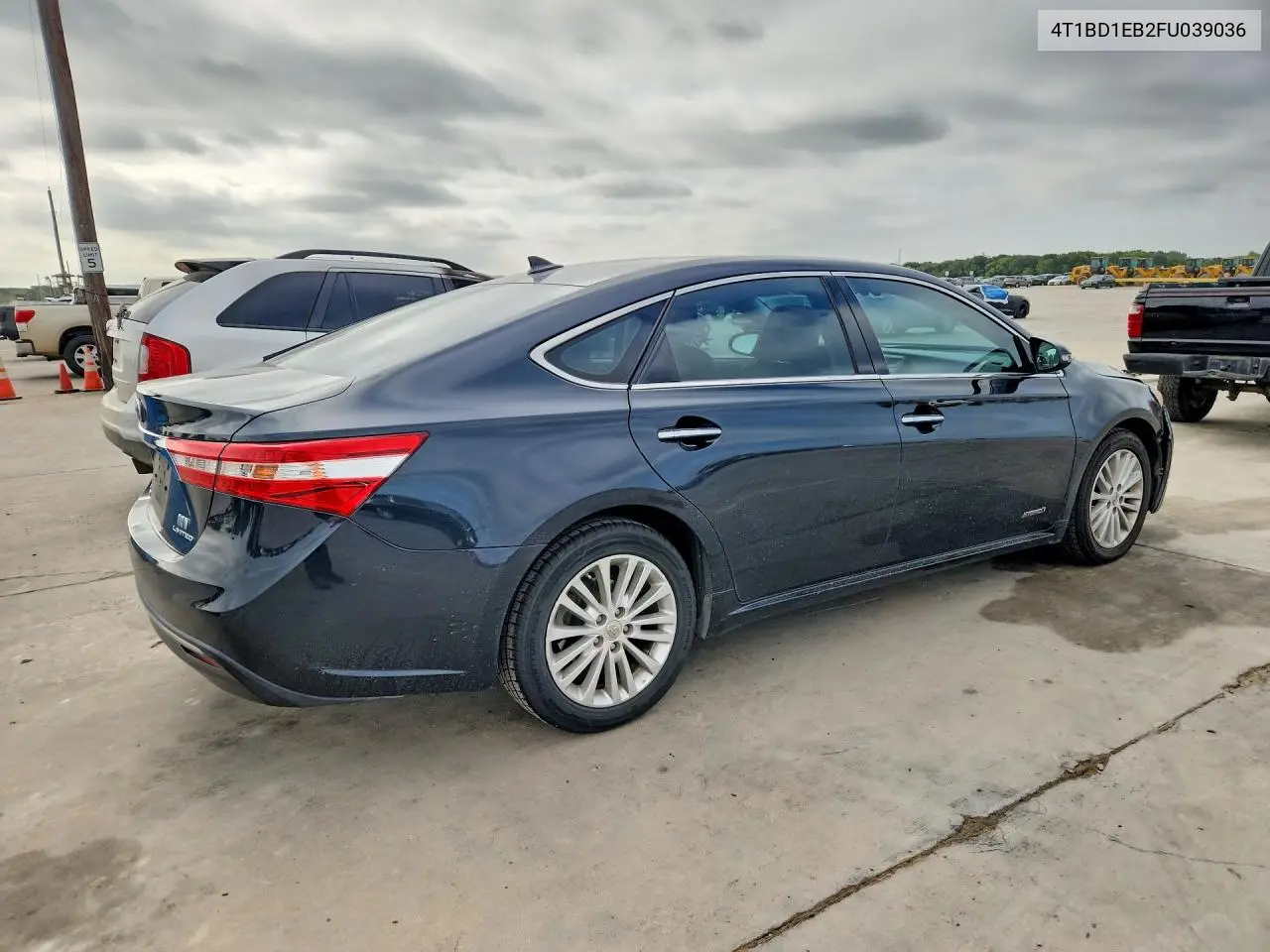 2015 Toyota Avalon Hybrid Limited VIN: 4T1BD1EB2FU039036 Lot: 61191406