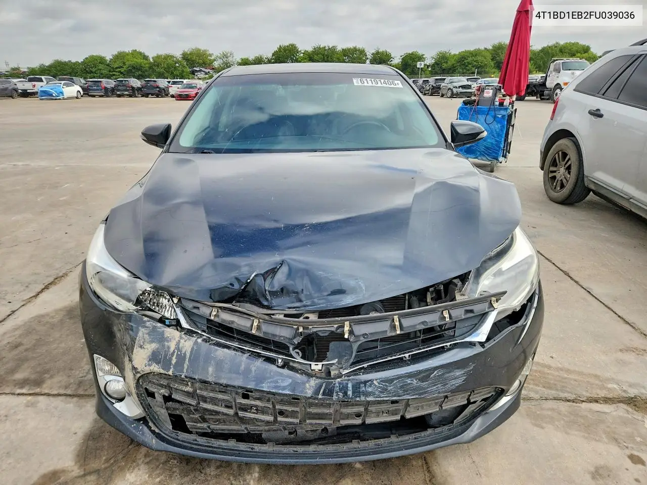 2015 Toyota Avalon Hybrid Limited VIN: 4T1BD1EB2FU039036 Lot: 61191406