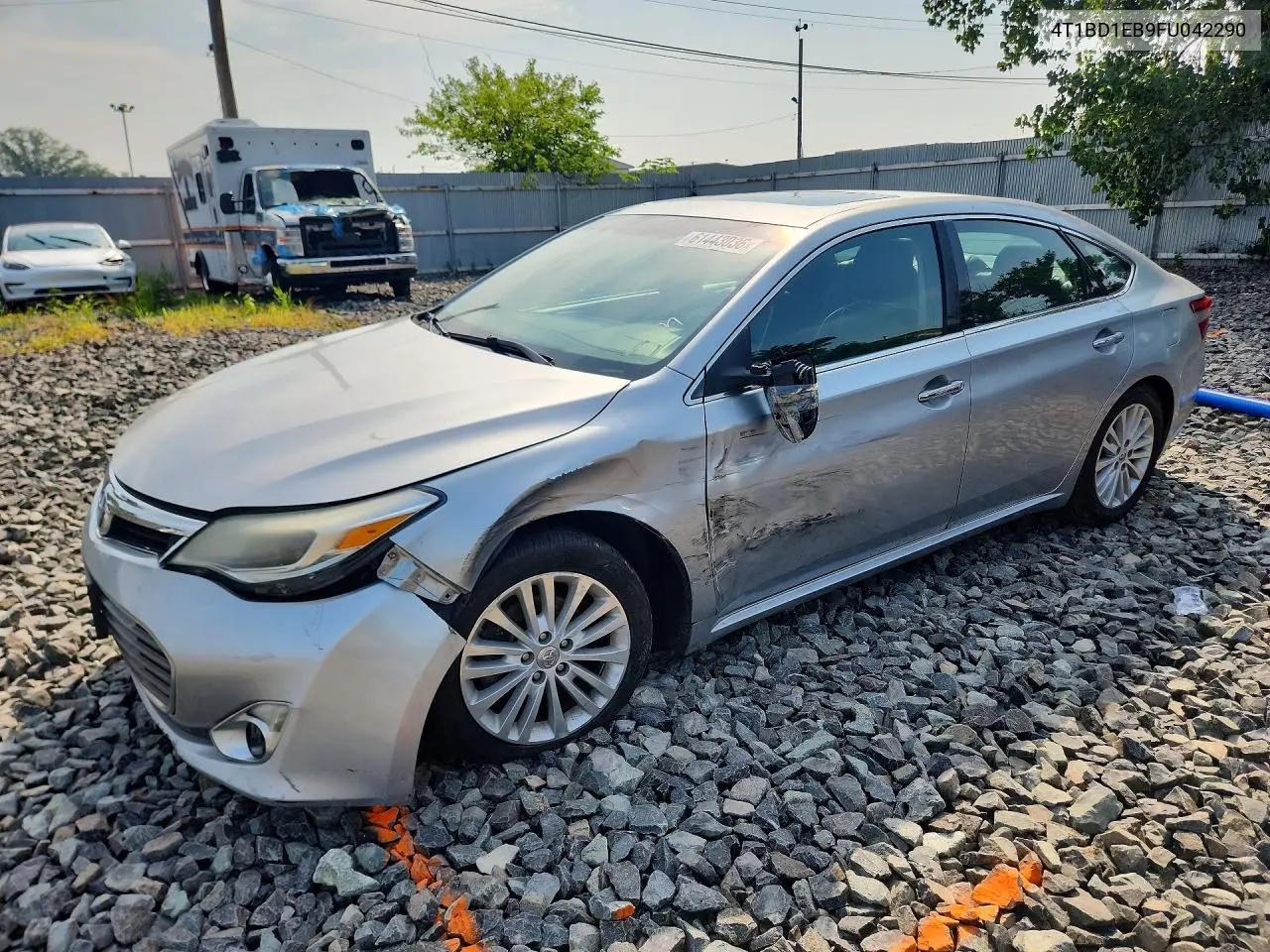 2015 Toyota Avalon Hybrid Xle Touring VIN: 4T1BD1EB9FU042290 Lot: 61443036
