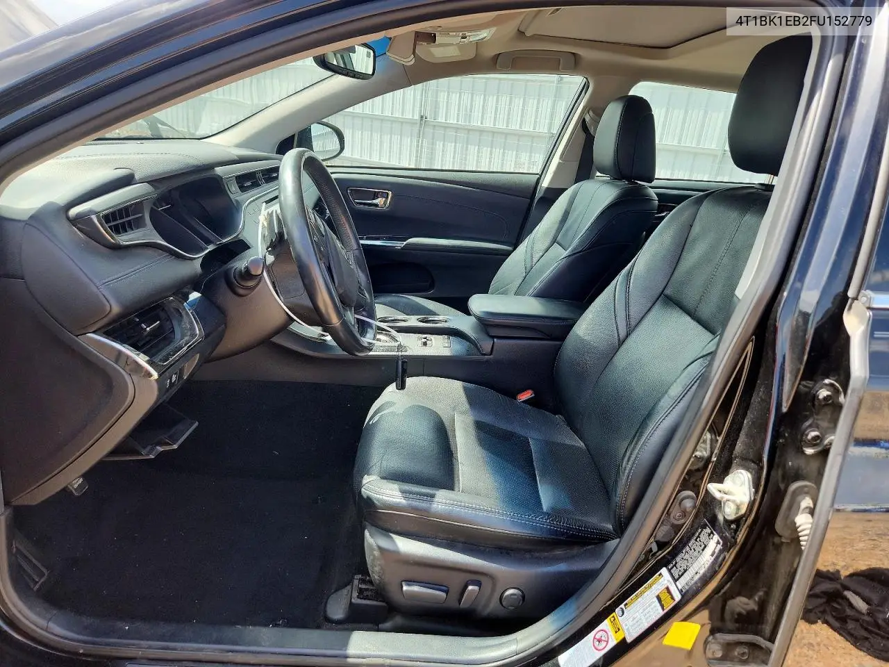 2015 Toyota Avalon Xle Touring Sport Edition VIN: 4T1BK1EB2FU152779 Lot: 61531726