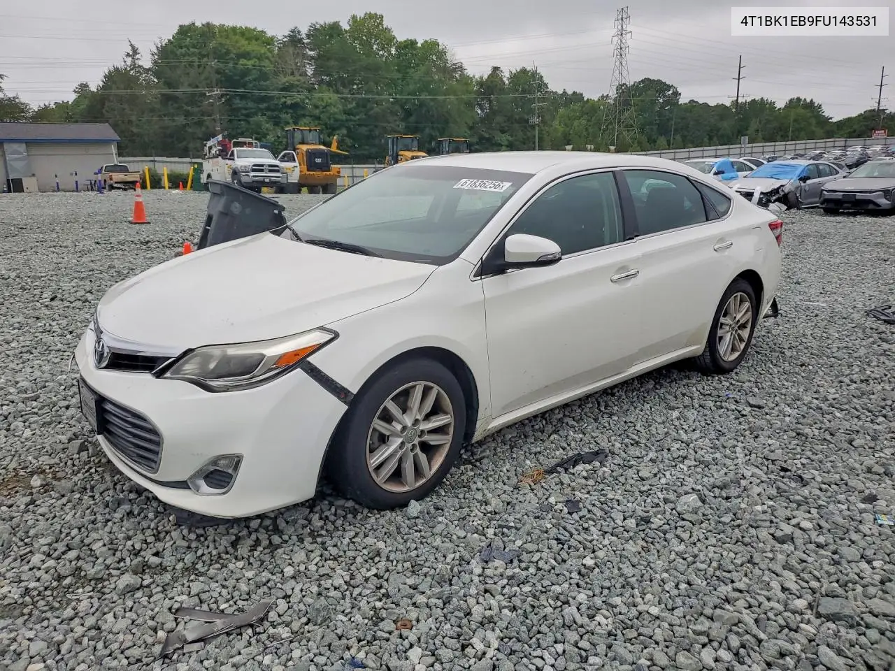 2015 Toyota Avalon Xle VIN: 4T1BK1EB9FU143531 Lot: 61836256