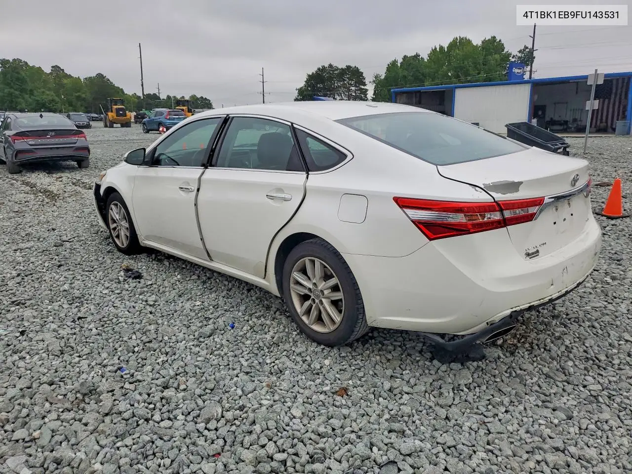 2015 Toyota Avalon Xle VIN: 4T1BK1EB9FU143531 Lot: 61836256