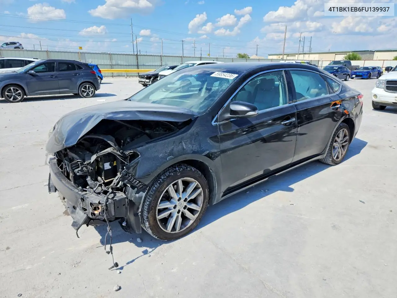 2015 Toyota Avalon Xle VIN: 4T1BK1EB6FU139937 Lot: 62081156