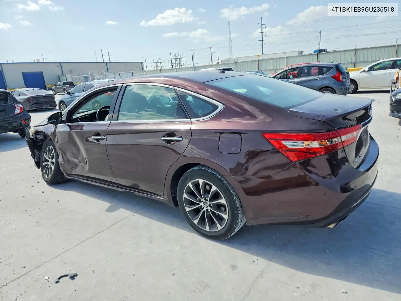 2016 Toyota Avalon Xle Premium VIN: 4T1BK1EB9GU236518 Lot: 59240106