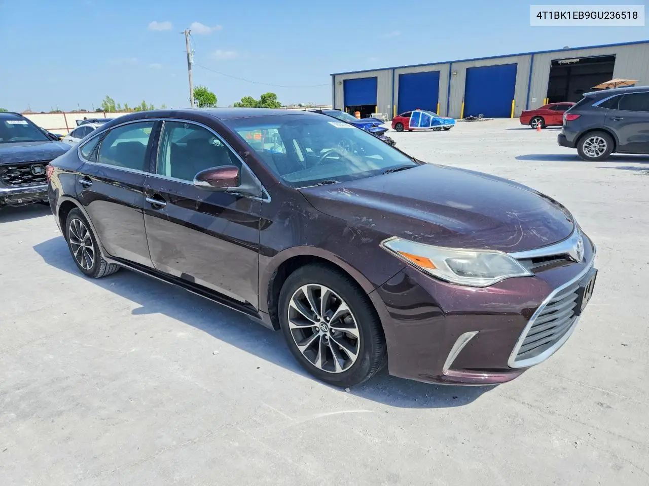 2016 Toyota Avalon Xle Premium VIN: 4T1BK1EB9GU236518 Lot: 59240106