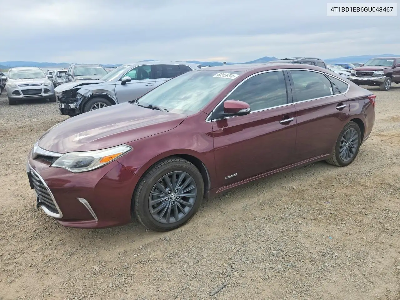2016 Toyota Avalon Hybrid Limited VIN: 4T1BD1EB6GU048467 Lot: 60969706