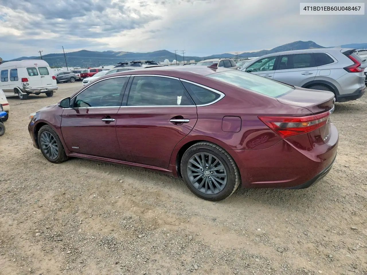 2016 Toyota Avalon Hybrid Limited VIN: 4T1BD1EB6GU048467 Lot: 60969706