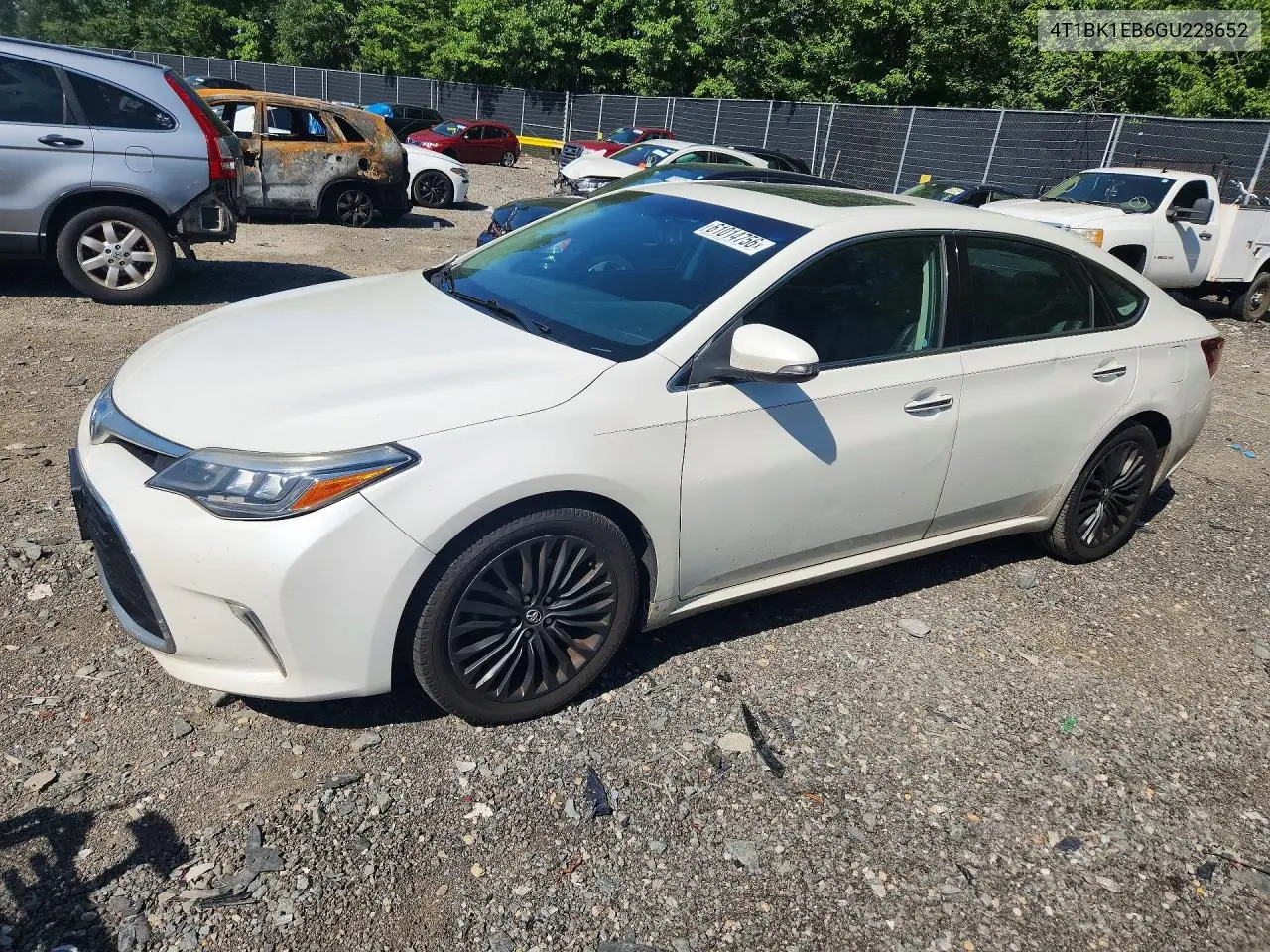 2016 Toyota Avalon Touring VIN: 4T1BK1EB6GU228652 Lot: 61014756
