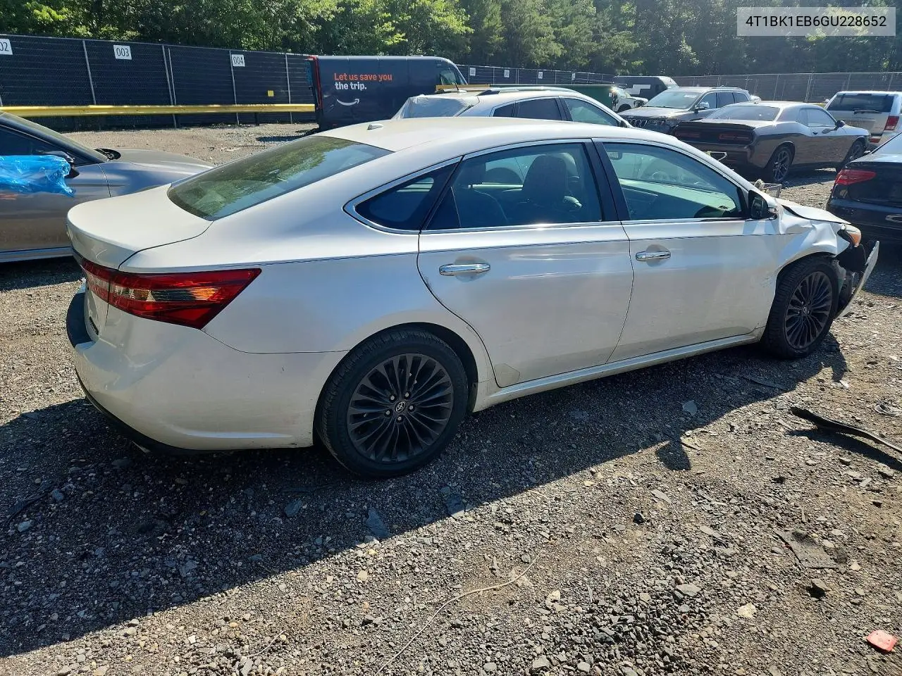 2016 Toyota Avalon Touring VIN: 4T1BK1EB6GU228652 Lot: 61014756