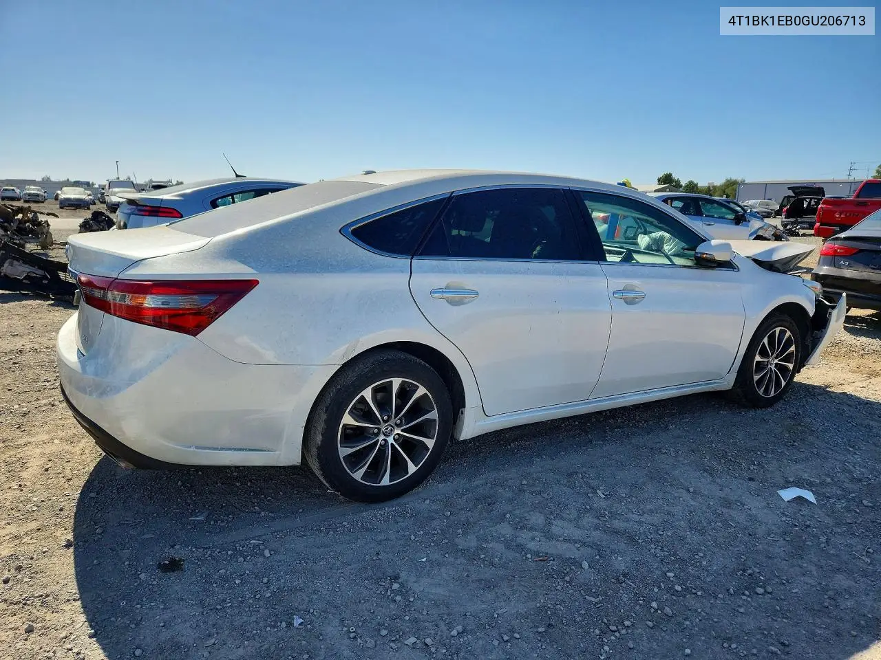 2016 Toyota Avalon Xle VIN: 4T1BK1EB0GU206713 Lot: 61058986