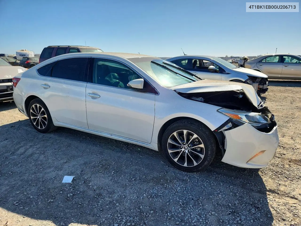 2016 Toyota Avalon Xle VIN: 4T1BK1EB0GU206713 Lot: 61058986