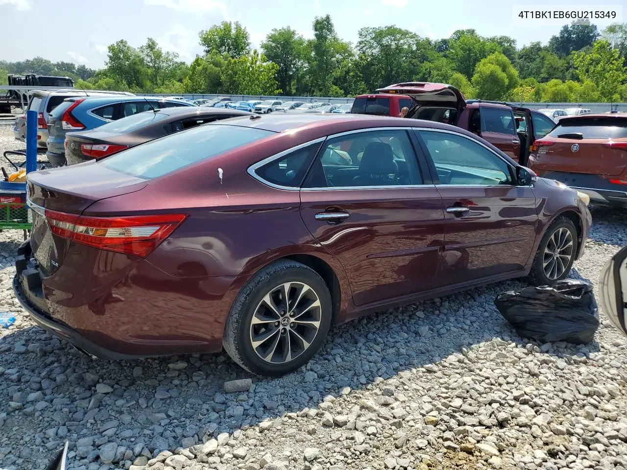 2016 Toyota Avalon Xle Premium VIN: 4T1BK1EB6GU215349 Lot: 61159046