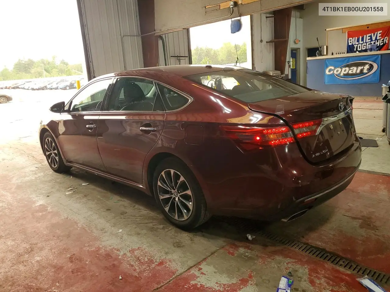2016 Toyota Avalon Xle Premium VIN: 4T1BK1EB0GU201558 Lot: 61304966