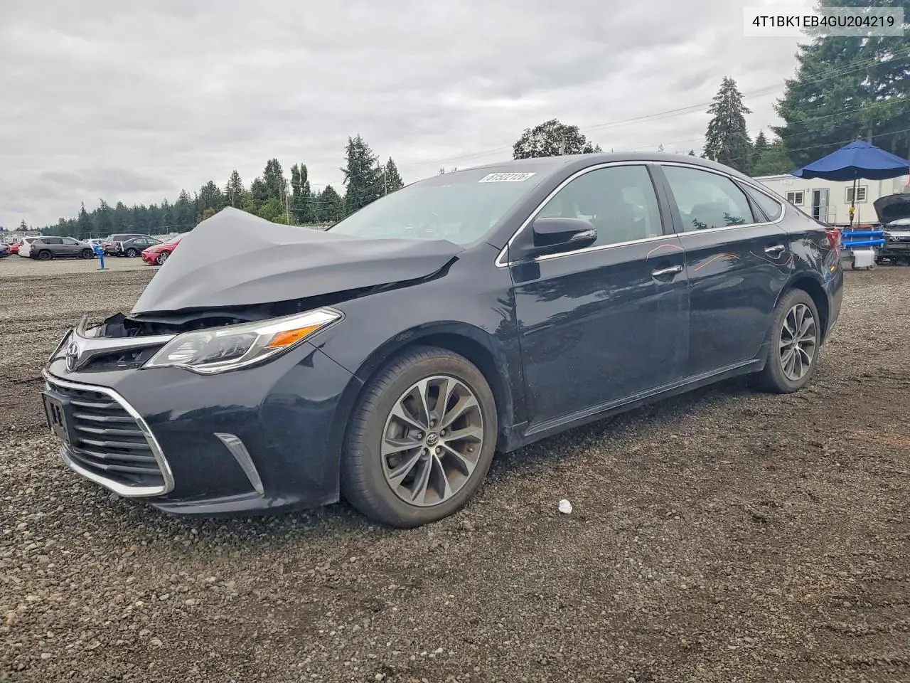 2016 Toyota Avalon Xle Plus VIN: 4T1BK1EB4GU204219 Lot: 61522126