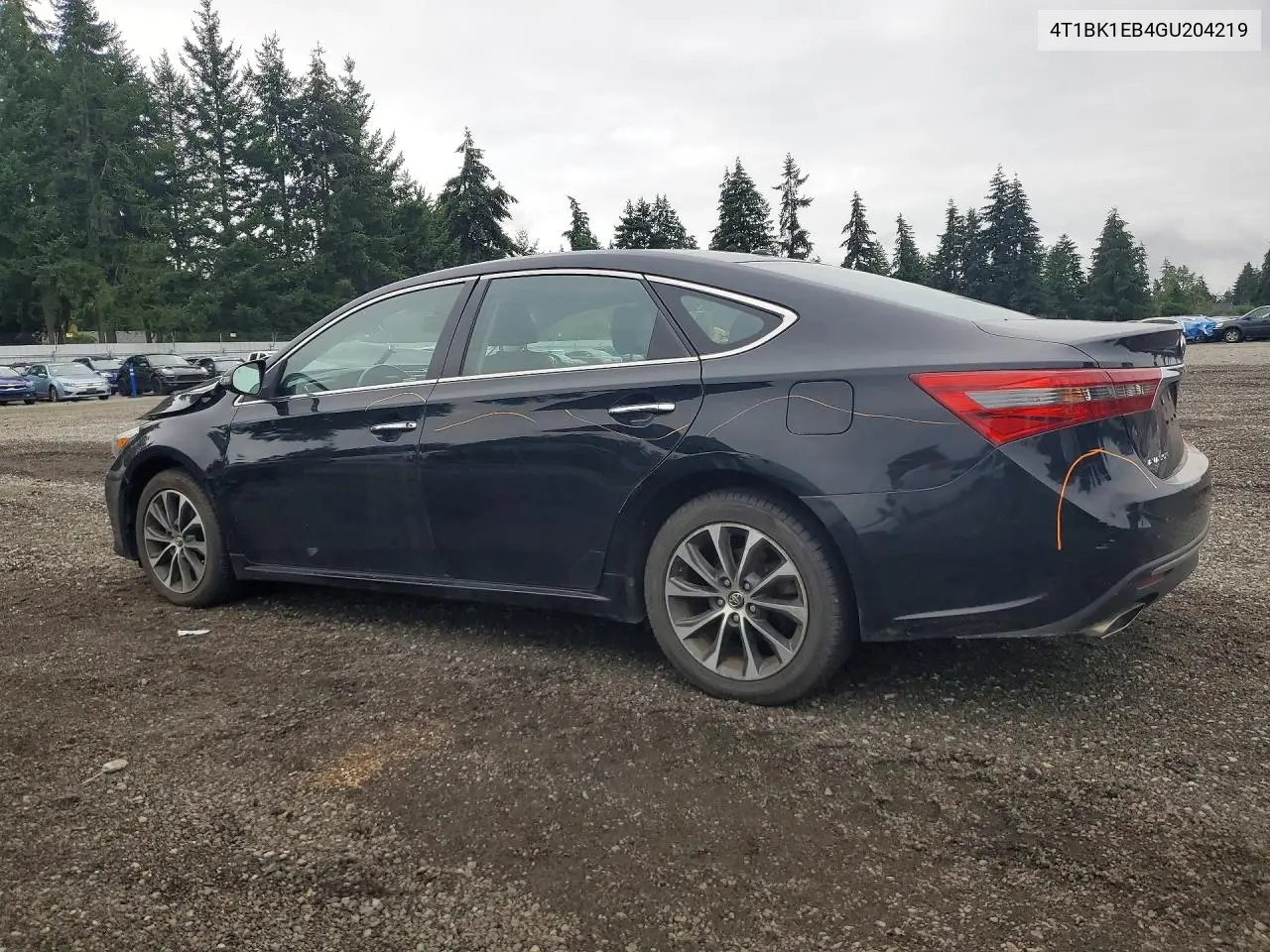 2016 Toyota Avalon Xle Plus VIN: 4T1BK1EB4GU204219 Lot: 61522126