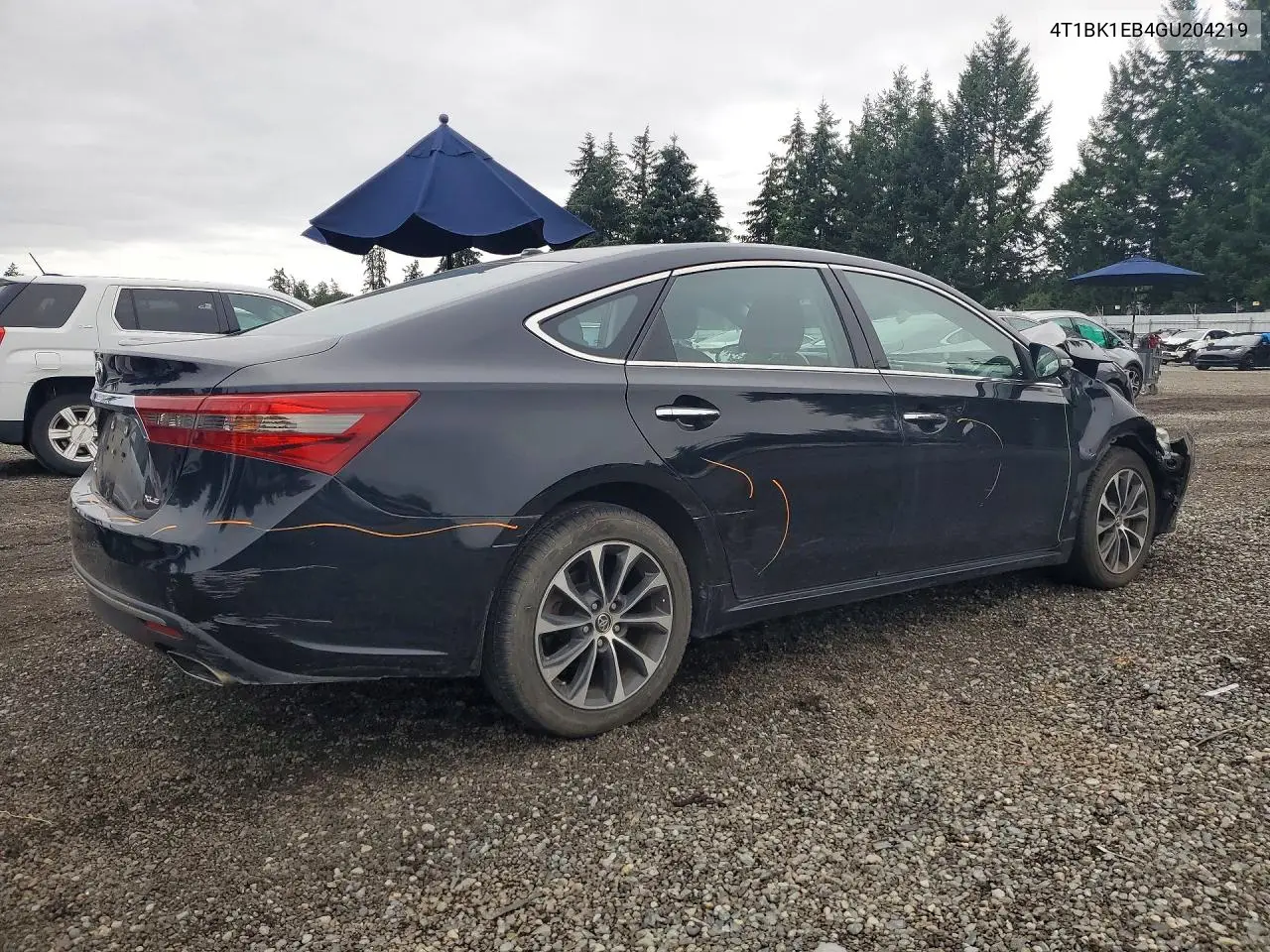 2016 Toyota Avalon Xle Plus VIN: 4T1BK1EB4GU204219 Lot: 61522126