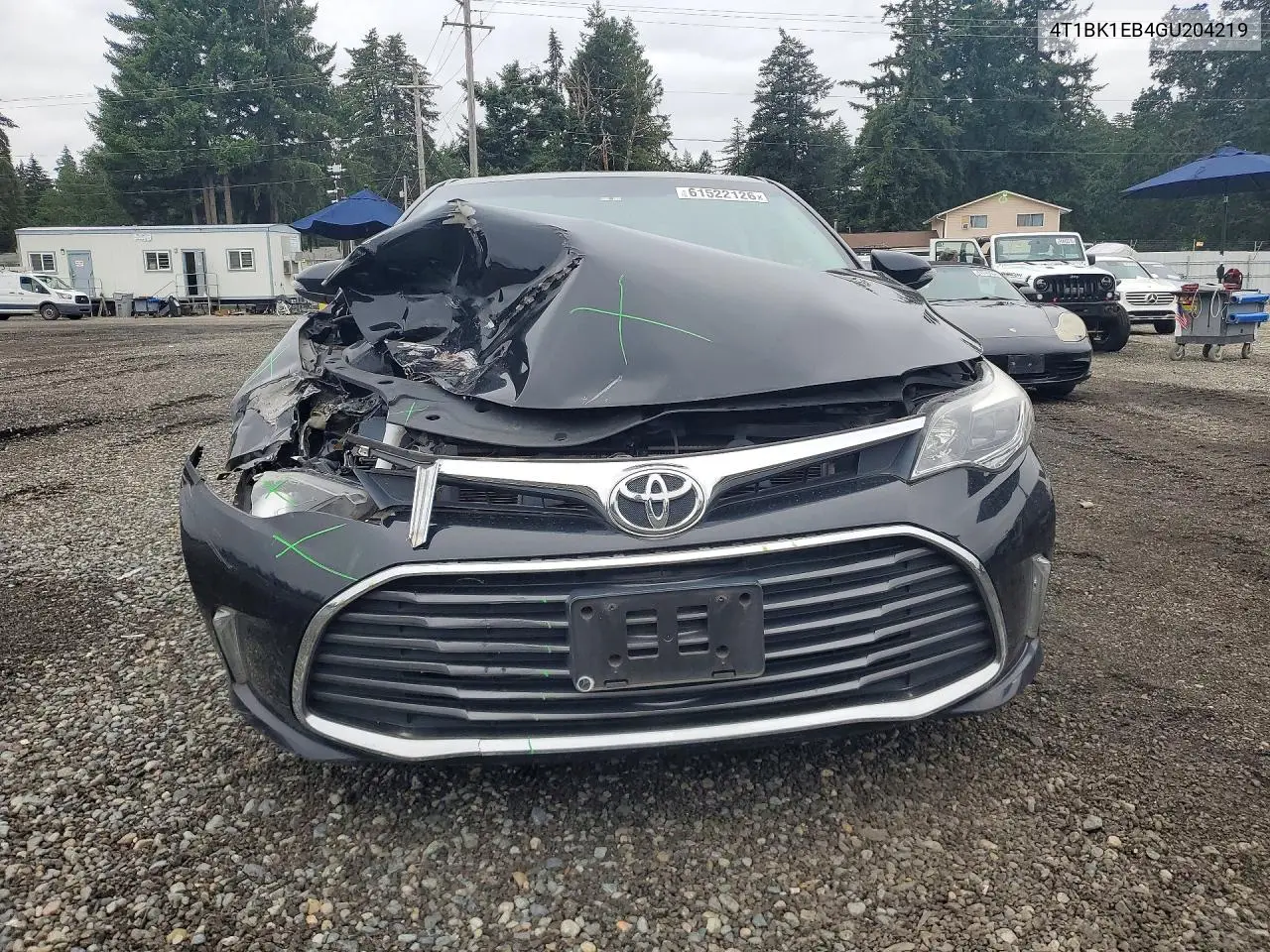 2016 Toyota Avalon Xle Plus VIN: 4T1BK1EB4GU204219 Lot: 61522126
