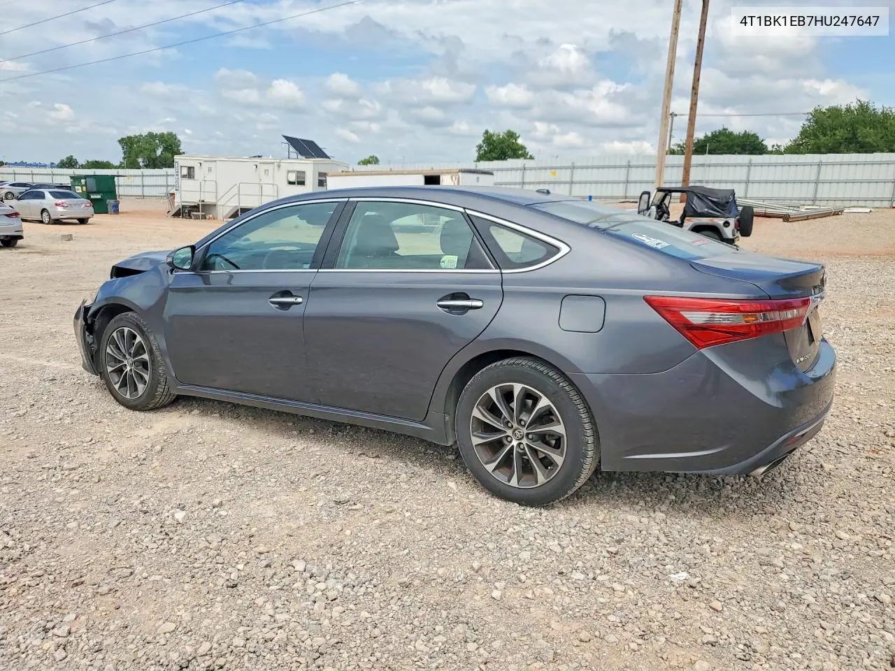2017 Toyota Avalon Xle Premium VIN: 4T1BK1EB7HU247647 Lot: 55770606