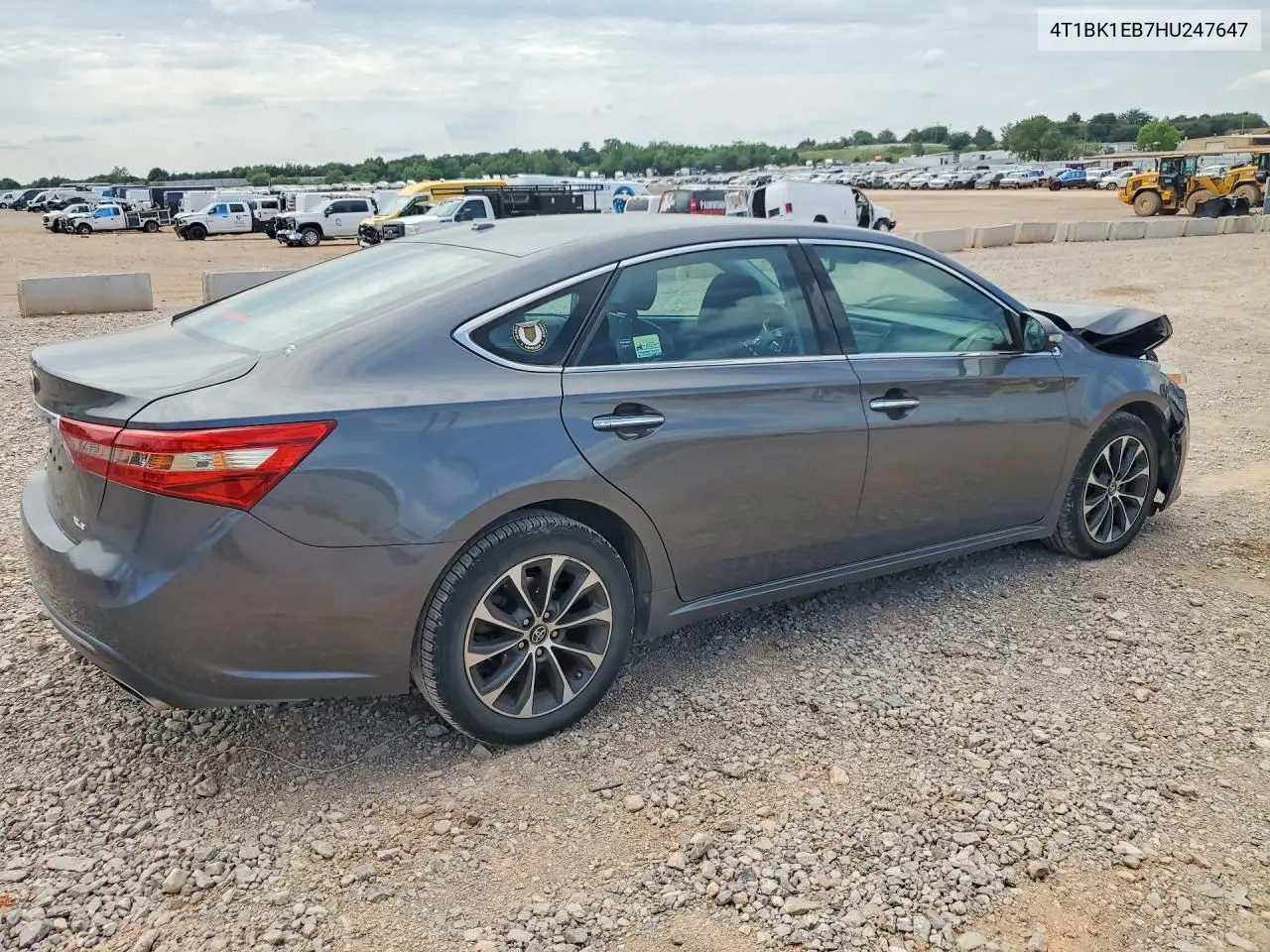 2017 Toyota Avalon Xle Premium VIN: 4T1BK1EB7HU247647 Lot: 55770606
