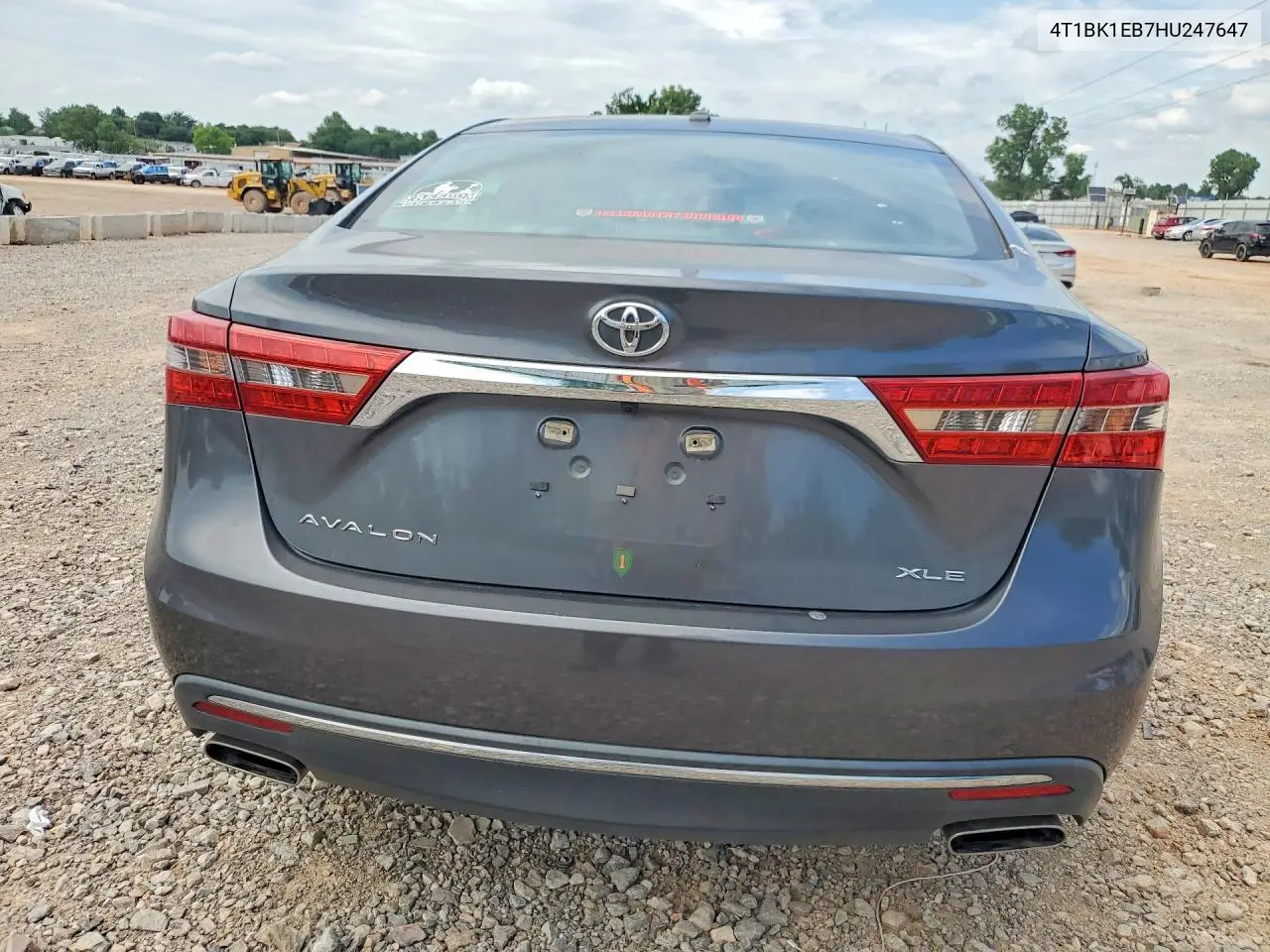2017 Toyota Avalon Xle Premium VIN: 4T1BK1EB7HU247647 Lot: 55770606