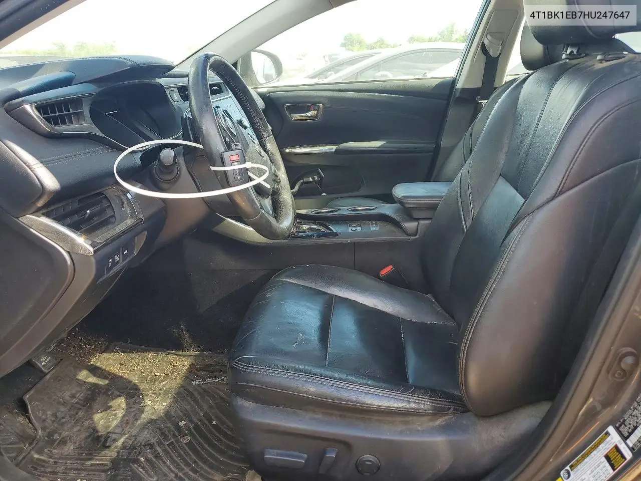 2017 Toyota Avalon Xle Premium VIN: 4T1BK1EB7HU247647 Lot: 55770606