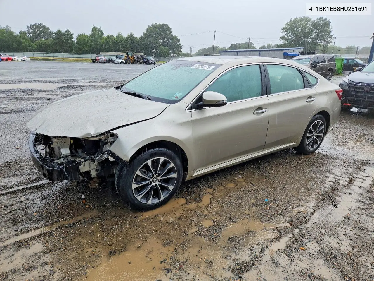2017 Toyota Avalon Xle Premium VIN: 4T1BK1EB8HU251691 Lot: 60870676