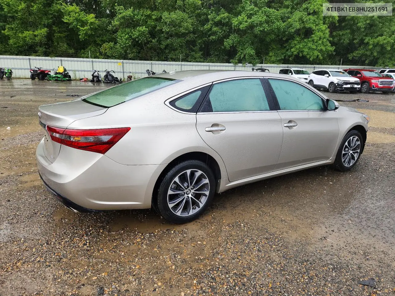 2017 Toyota Avalon Xle Premium VIN: 4T1BK1EB8HU251691 Lot: 60870676