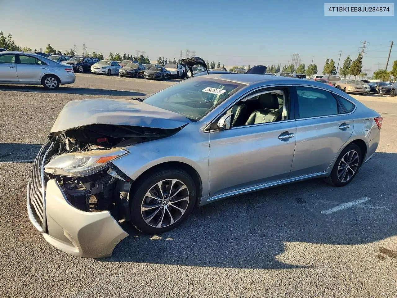 2018 Toyota Avalon VIN: 4T1BK1EB8JU284874 Lot: 58426076