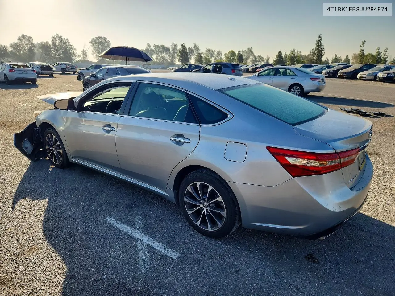 2018 Toyota Avalon VIN: 4T1BK1EB8JU284874 Lot: 58426076