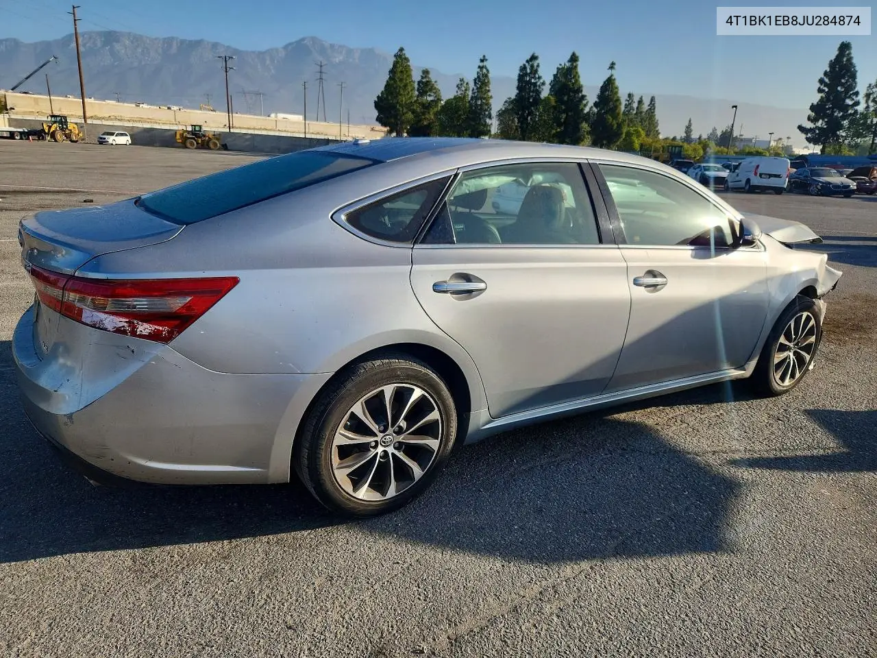 2018 Toyota Avalon VIN: 4T1BK1EB8JU284874 Lot: 58426076