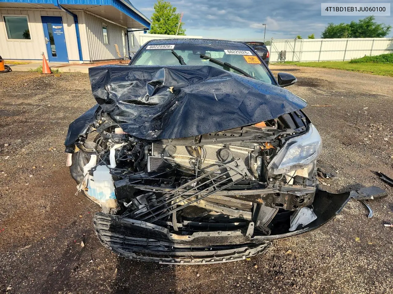 2018 Toyota Avalon Hybrid Xle Premium VIN: 4T1BD1EB1JU060100 Lot: 60225926