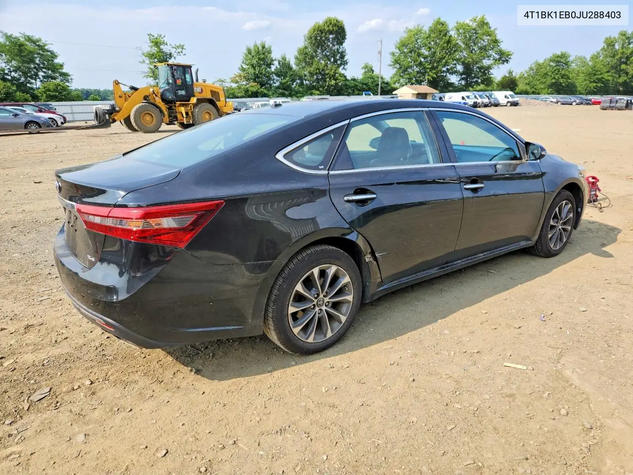 2018 Toyota Avalon Xle VIN: 4T1BK1EB0JU288403 Lot: 60854586