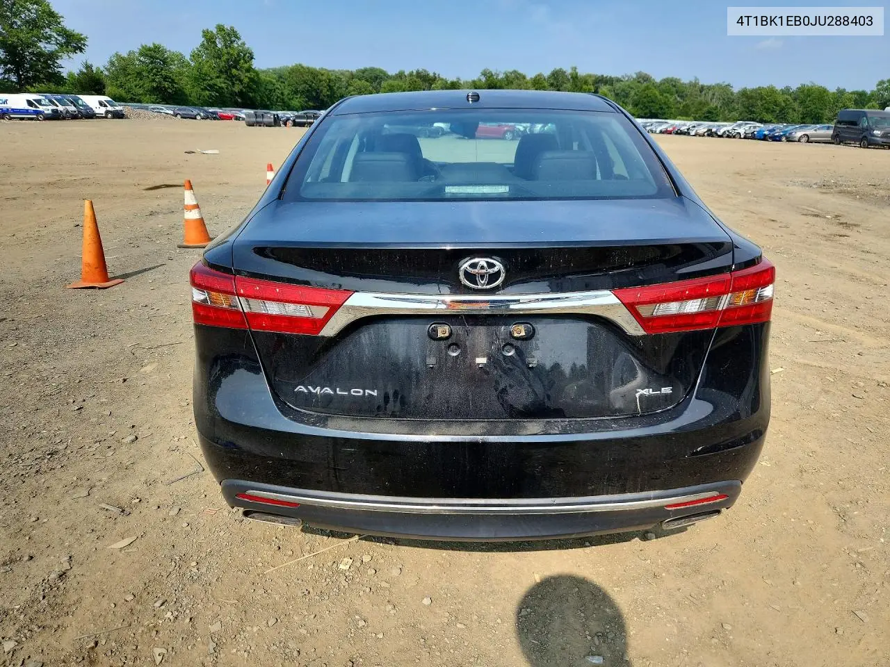 2018 Toyota Avalon Xle VIN: 4T1BK1EB0JU288403 Lot: 60854586