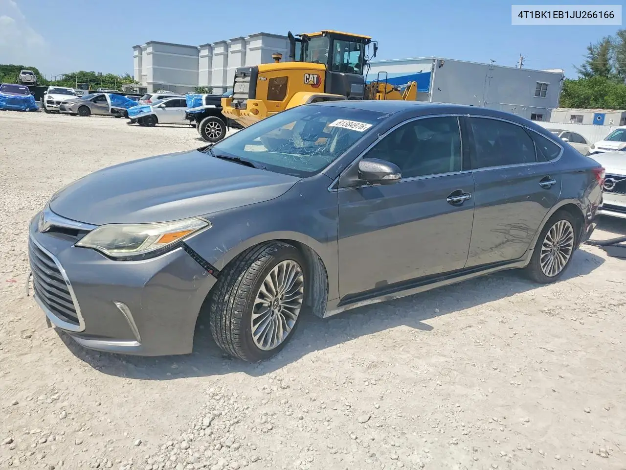 2018 Toyota Avalon Limited VIN: 4T1BK1EB1JU266166 Lot: 61384976