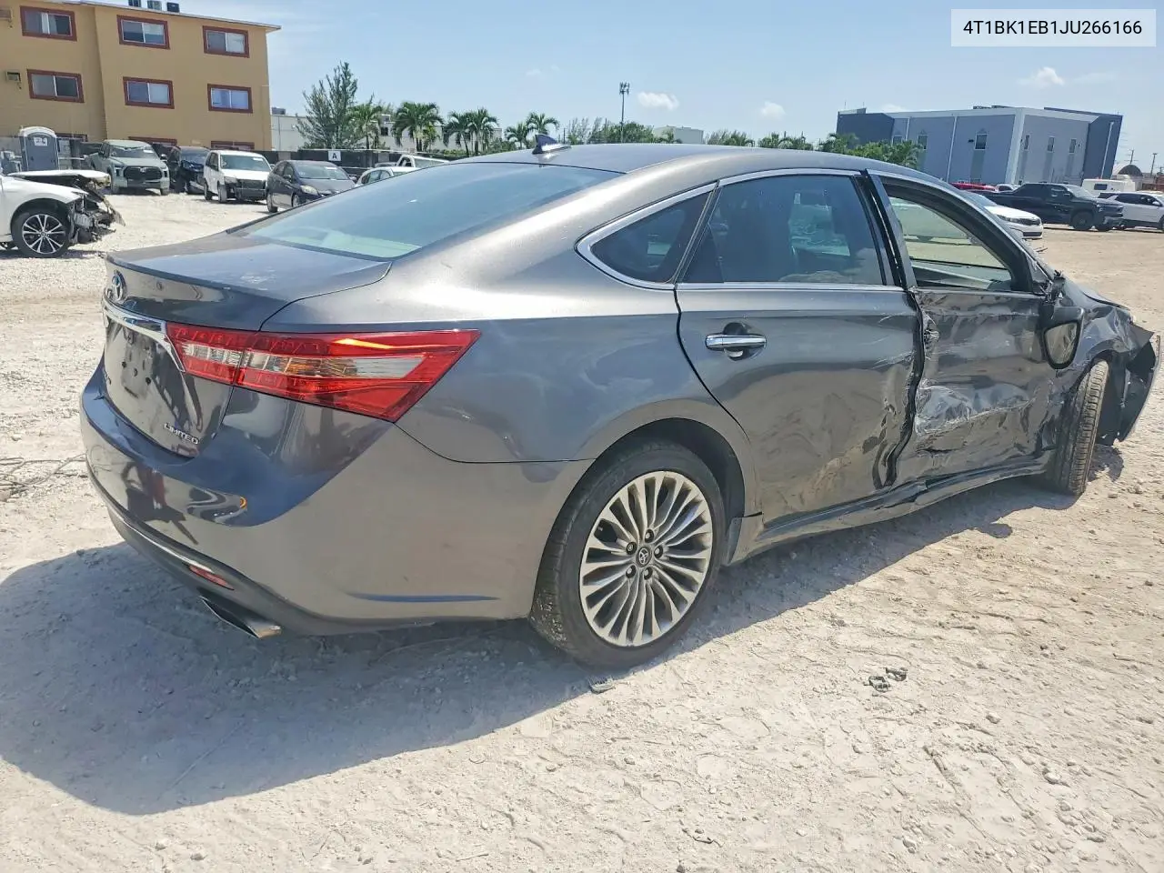 2018 Toyota Avalon Limited VIN: 4T1BK1EB1JU266166 Lot: 61384976