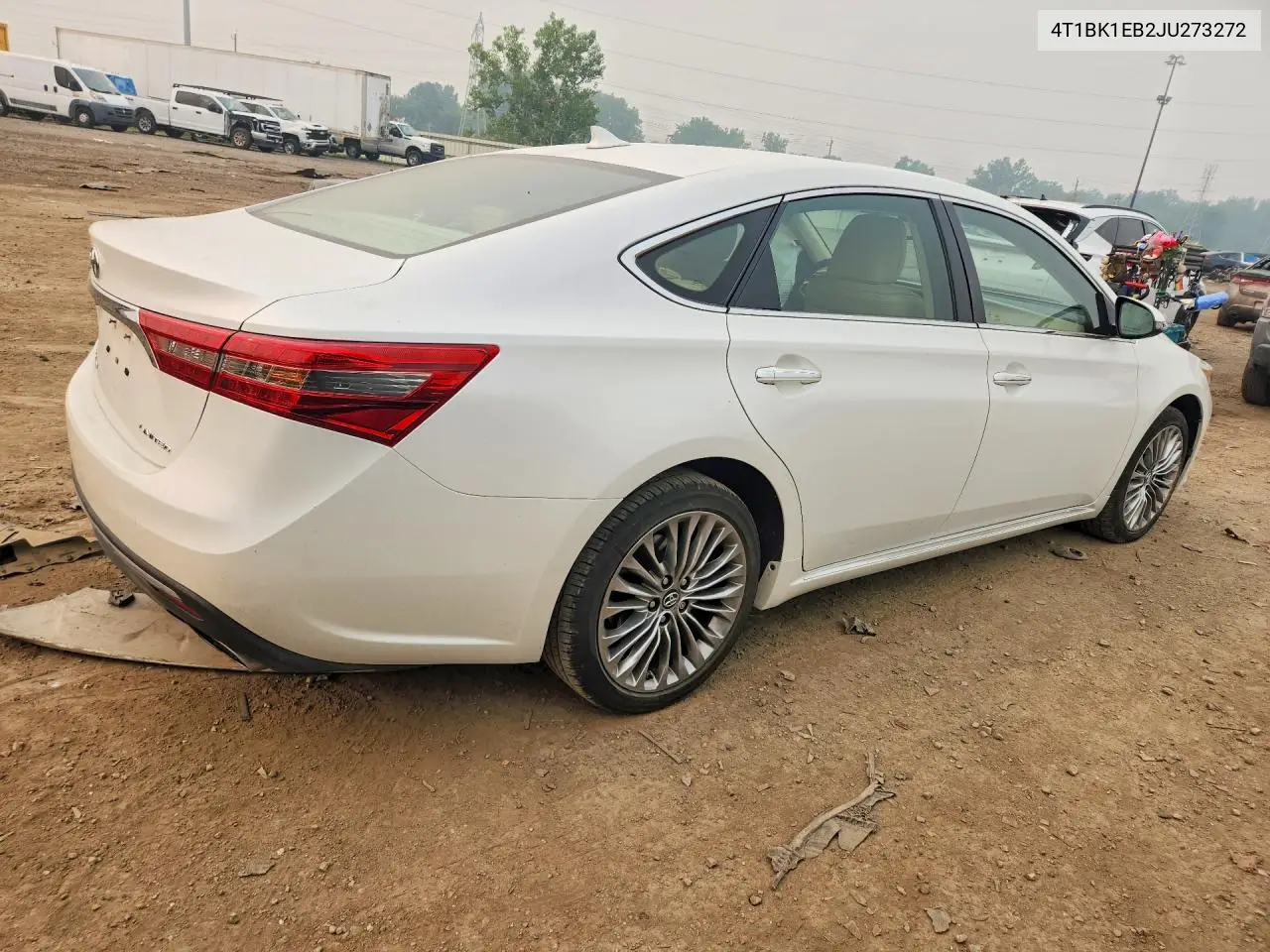 2018 Toyota Avalon Limited VIN: 4T1BK1EB2JU273272 Lot: 61420316